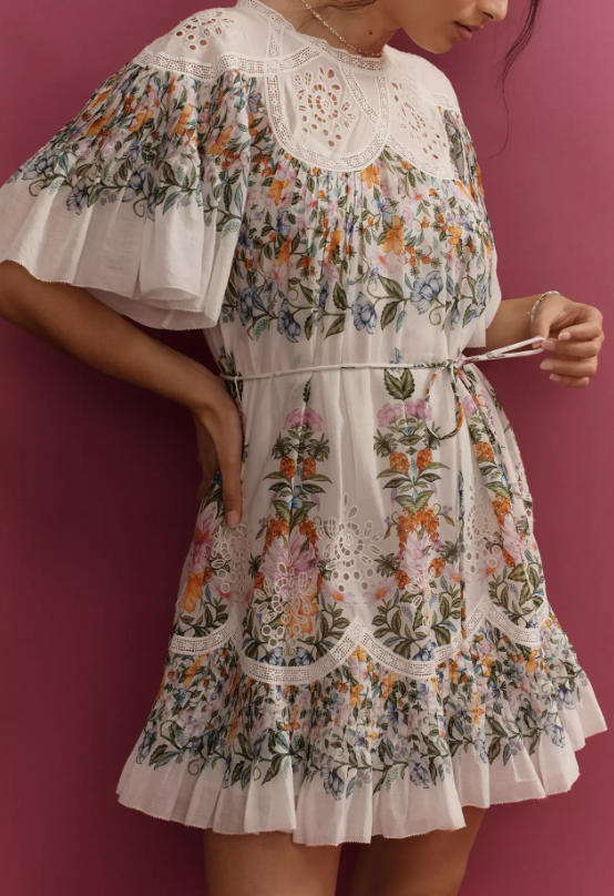 The Floral Lace Elegant Dress