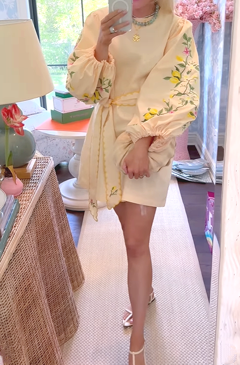Adorable Flower Short Dress
