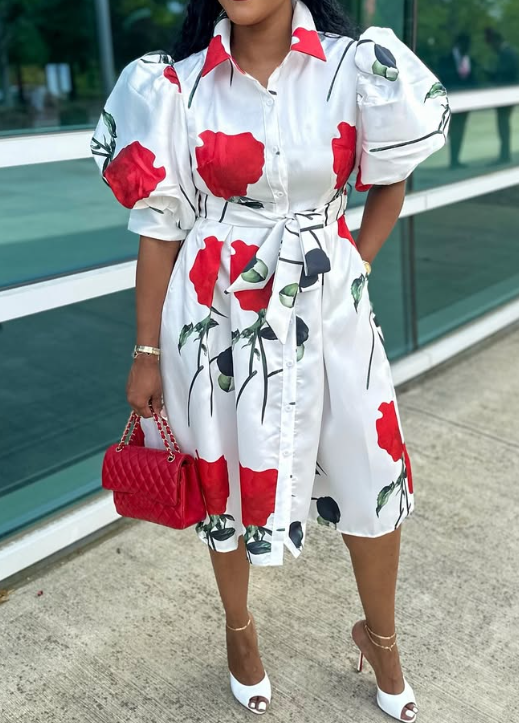 The Romantic Rose Dress