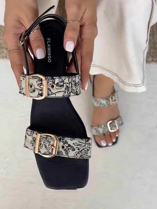 All-Match Buckle Sandals