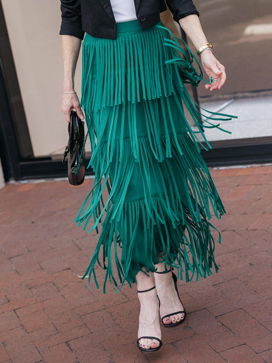 Fringed Skirt