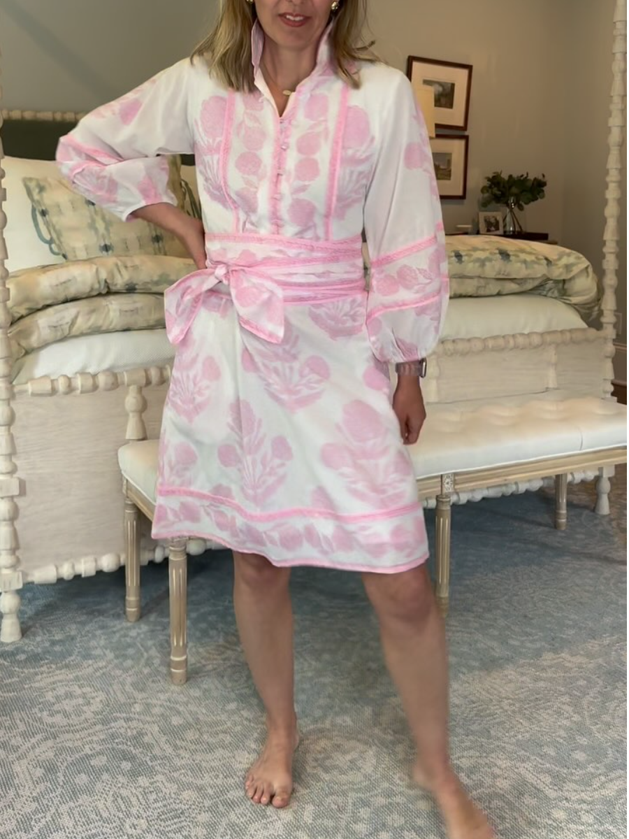 Printed Casual Tether Dress
